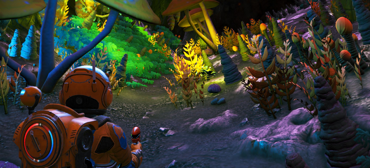 No Man's Sky te presenta toda una galaxia para que la explores; llena de singulares planetas y formas de vida, junto a peligro y acción constantes.
