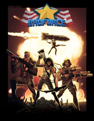 Broforce es un juego de plataformas de acción para PC sobre los héroes de acción de los años 80 y 90 que forman el equipo Broforce