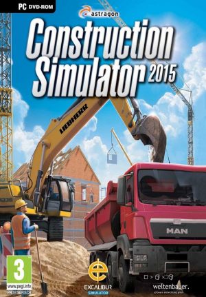 En Construction Simulator 2015, tomas los controles de 15 máquinas de construcción realistas fabricadas por Liebherr, Still y MAN con gráficos 3D