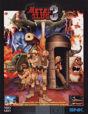 METAL SLUG 3, la obra maestra de la emblemática serie de juegos de disparos de acción de disparos y carreras en 2D de SNK