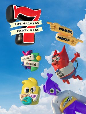 En The Jackbox Party Pack 7 vienen cinco juegos nuevos: el exitoso Quiplash 3, The Devils and the Details, Champ'd Up, Talking Points y Blather 'Round.
