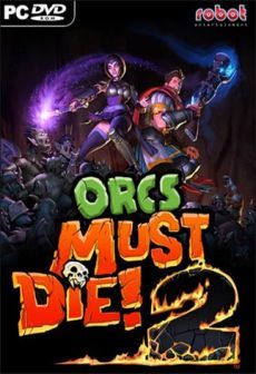 En Orcs Must Die! 2 Reúne a un amigo y mata orcos en cantidades incalculables en esta secuela de AIAS 2011 del año de Robot.