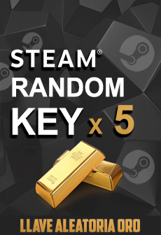 Con nuestra Steam Random Key Oro Siempre ganaras un videojuego de un valor estimado de $217.55 o más de entre estudios de renombre