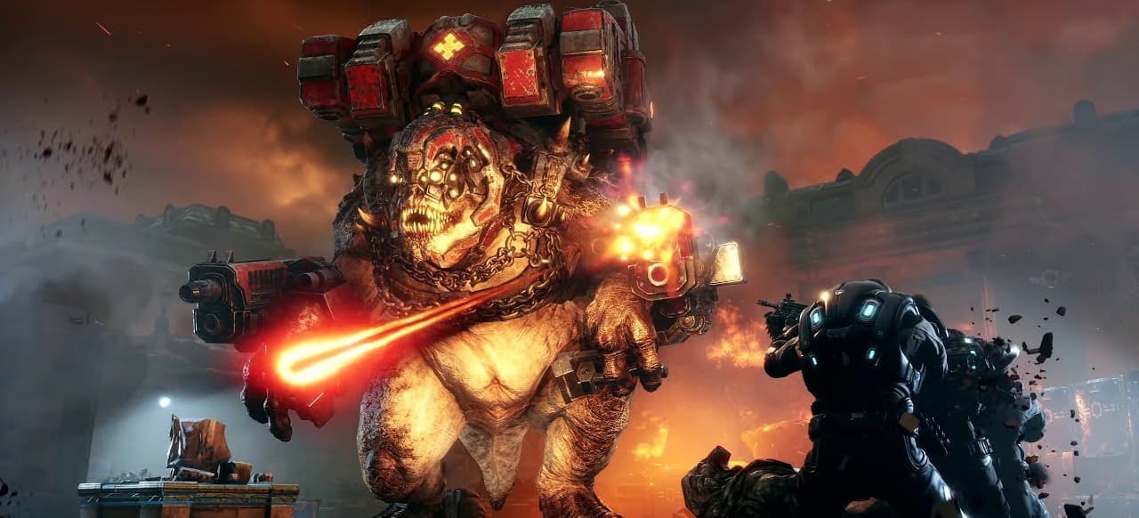 GEARS TACTICS se juega desde una perspectiva de arriba hacia abajo y es un título de tácticas por turnos en el que los jugadores envían órdenes a un escuadrón de soldados humanos para eliminar a los enemigos