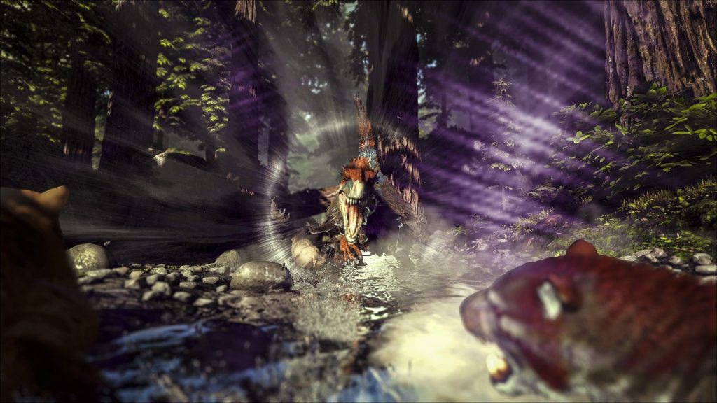 ARK: Survival Evolved llegará al mercado minorista y digital en todo el mundo el 29 de agosto de 2017 para Xbox One, PlayStation 4, Windows PC, Mac y Linux.