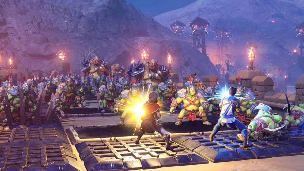 Con Orcs Must Die! 3  el exterminio de orcos alcanza niveles sin precedentes. Solo o en cooperativo de 2 jugadores, ármense con un gran arsenal.