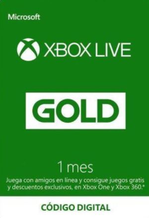 Xbox Live Gold 1 Mes